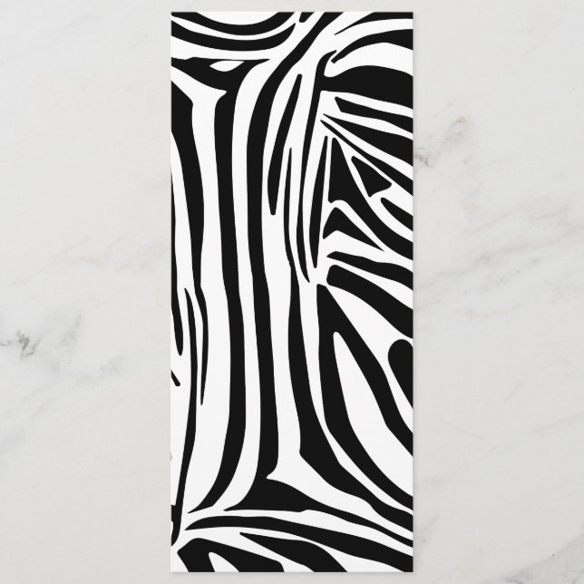 Zebra mönstrad program (Framsida)