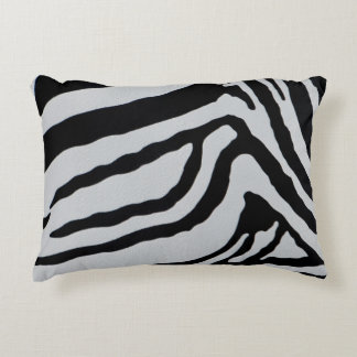 Zebra mönstrad prydnadskudde