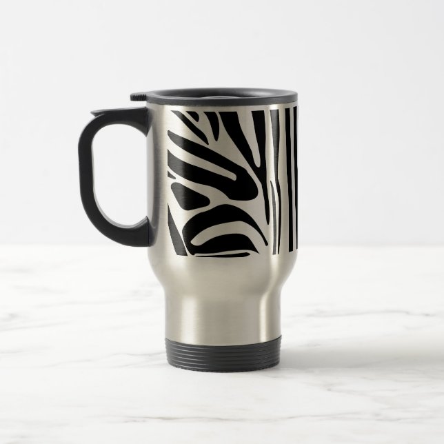 Zebra mönstrad resemugg (Vänster)