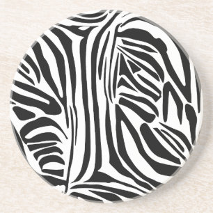 Zebra mönstrad underlägg