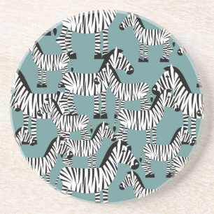 Zebra mönstrad underlägg
