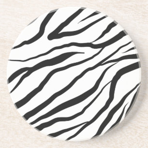 zebra mönstrad utformning av sandsten underlägg