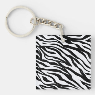 Zebra mönstrad utskrift av svarta och vita djur
