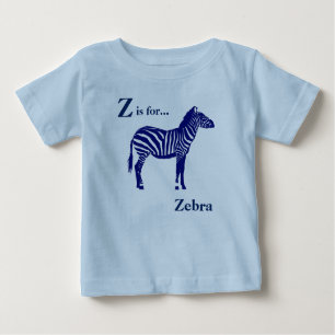 Zebra - Mörk Cobalt Blue and White Tröja