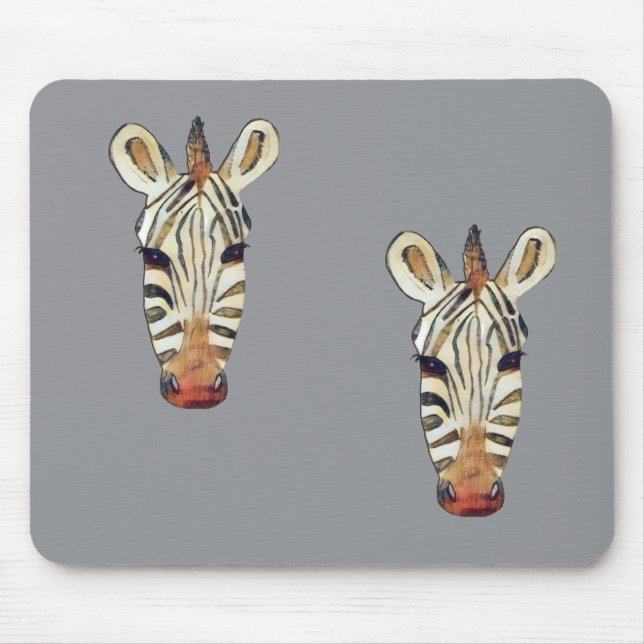 Zebra Mousemat Musmatta (Framsidan)