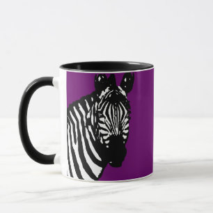 zebra. mugg