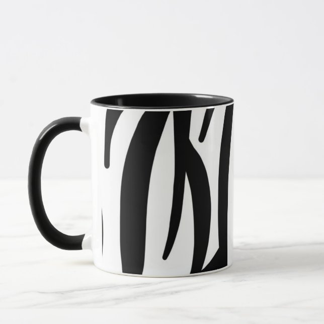 Zebra Mugg (Vänster)