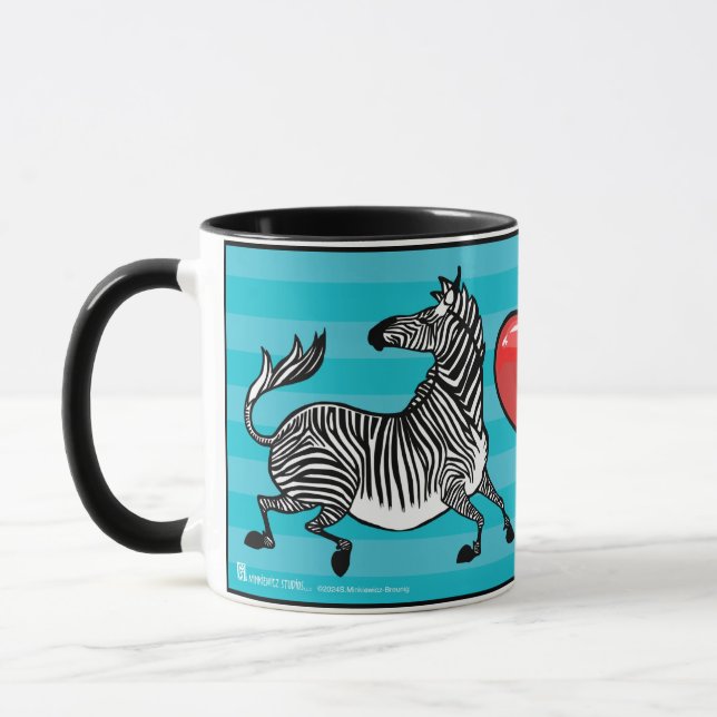 Zebra Mugg 2 (Vänster)