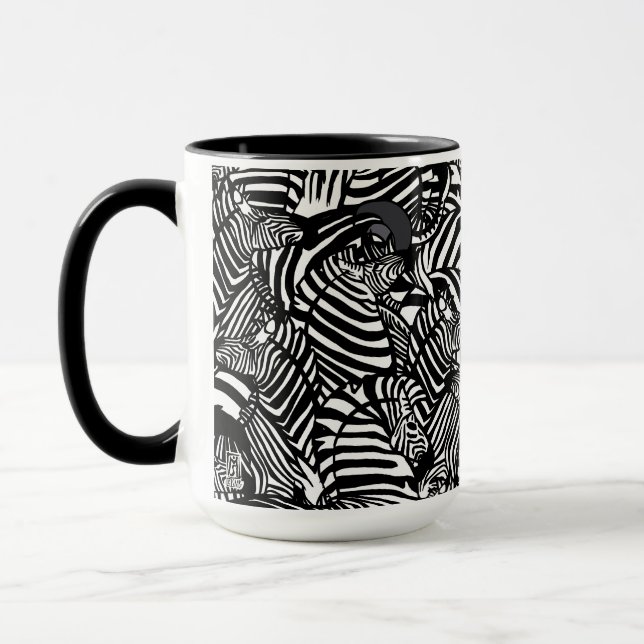 Zebra Mugg 5 (Vänster)