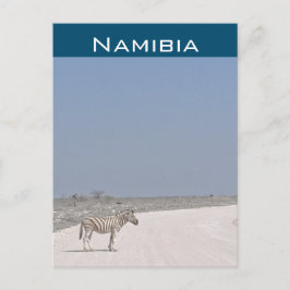 Zebra, Namibia vykort