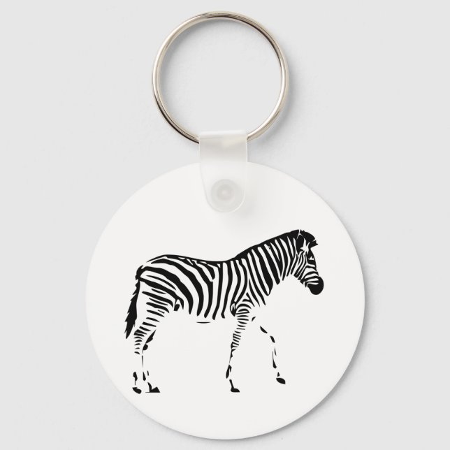 Zebra Nyckelring (Framsida)