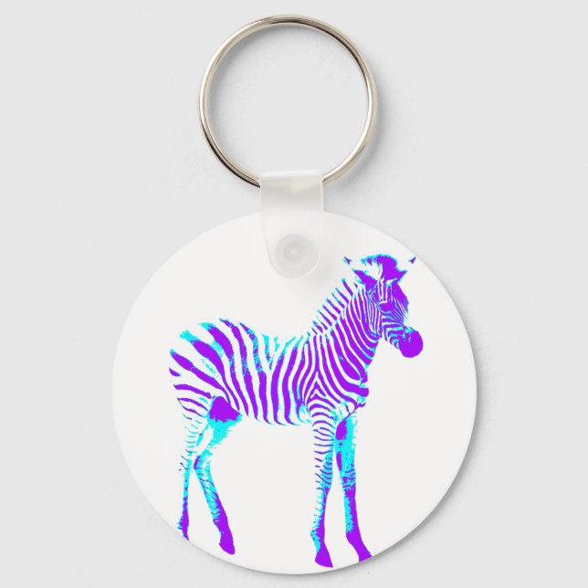 Zebra Nyckelring (Framsida)