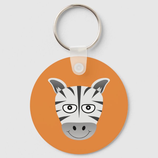 Zebra Nyckelring (Framsida)
