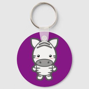 Zebra Nyckelring