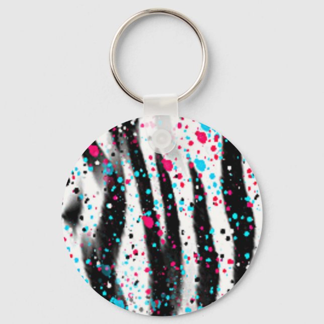 Zebra Nyckelring (Framsida)