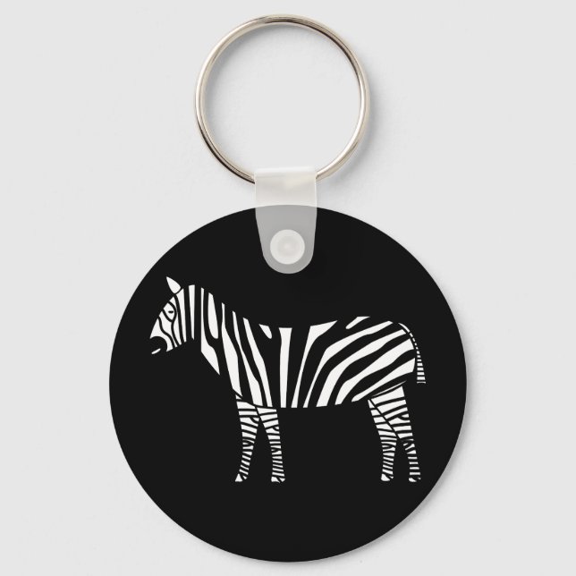 Zebra Nyckelring (Framsida)