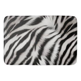 Zebra och Leopard Animal Päls Badrumsmatta