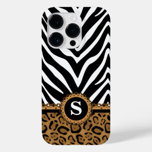 Zebra och Leopard Monogram