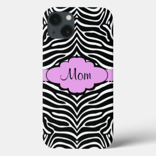 Zebra och Rosa Design Galaxy Anmärkning 4 Fodral