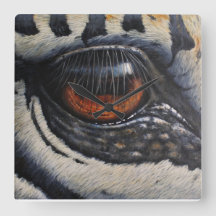Zebra Öga Wall Clock