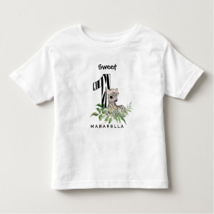 *~* Zebra ONE First Birthday Jungle Flicka T Shirt
