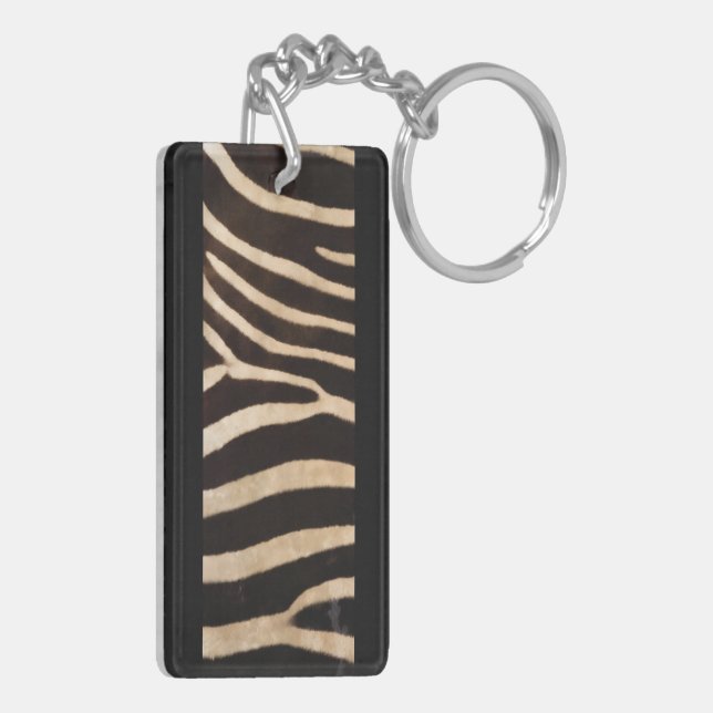 Zebra på en nyckelkedja (Vänster Baksida)