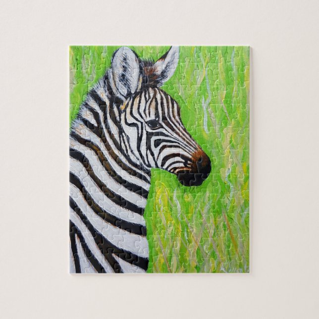 Zebra Painting Pussel (Vertikal)
