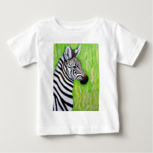 Zebra Painting Tee Shirt