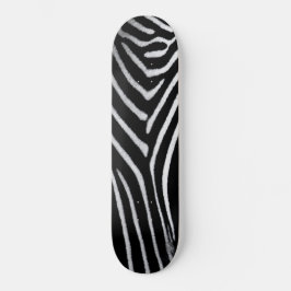 Zebra Päls Animal Mönster Mini Skateboard Bräda 18,5 Cm