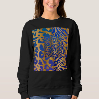 Zebra Panther Cheetah Animal Safari Print T Shirt