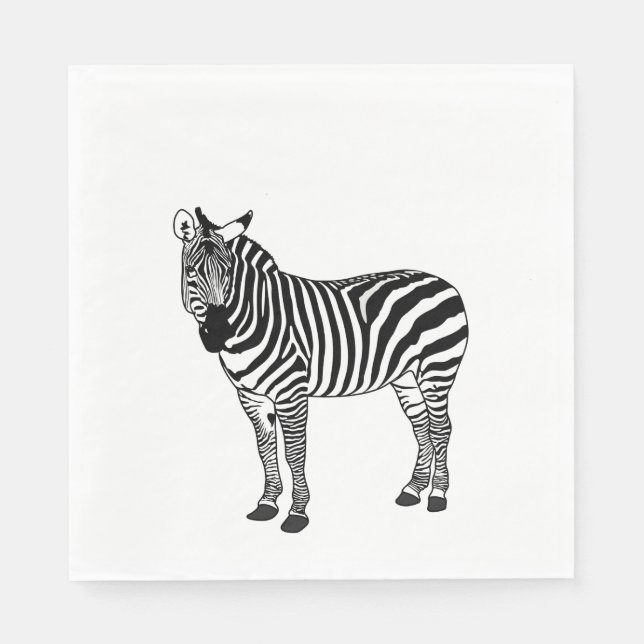 ZEBRA PAPPERSSERVETT (Framsidan)