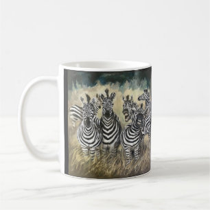 Zebra Party Kaffemugg