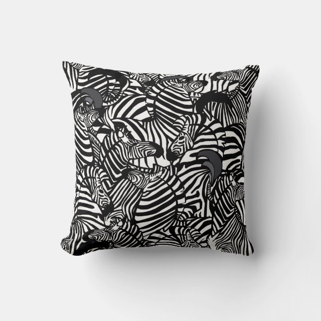Zebra Pillow 2 Kudde (Framsida)