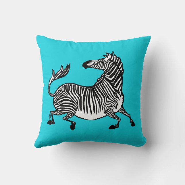 Zebra Pillow Kudde (Baksida)