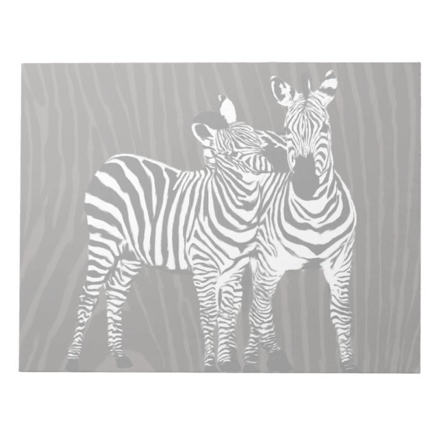Zebra Play Anteckningsblock (Framsida)