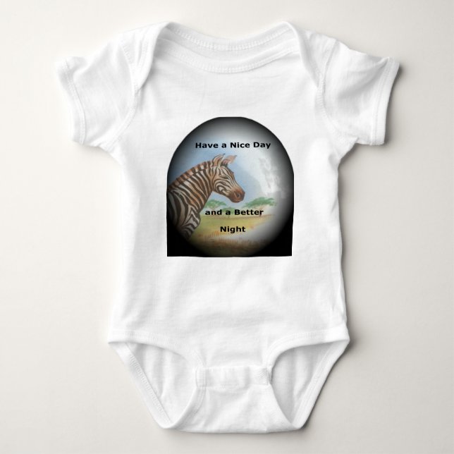 Zebra Porträtt, Amboseli: Savanna-andan Tee (Framsida)