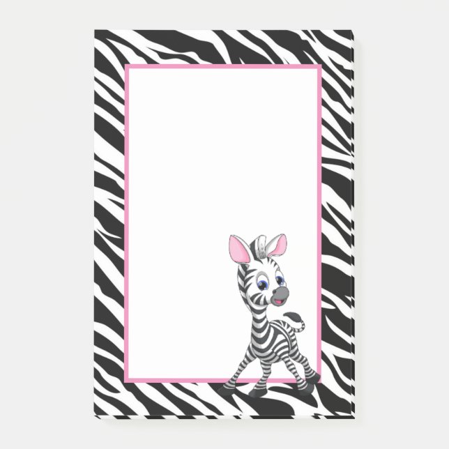 Zebra Post-it Block (Framsida)