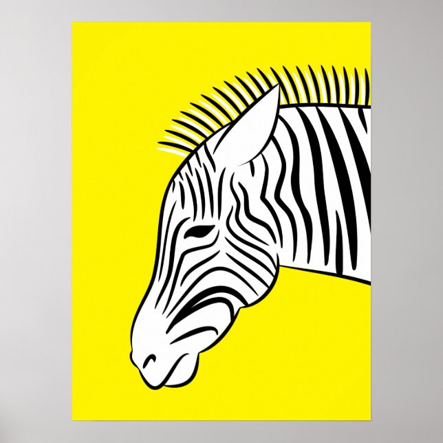 Zebra Poster (Framsidan)