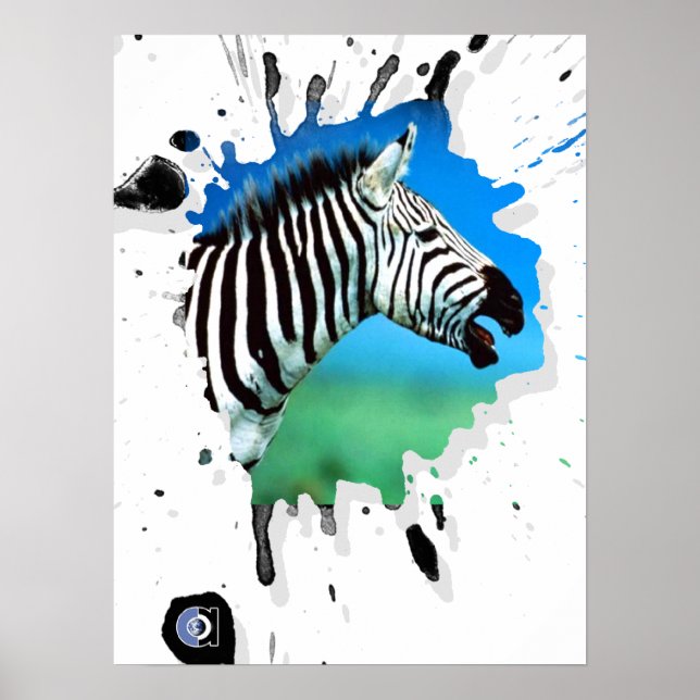 zebra poster (Framsidan)