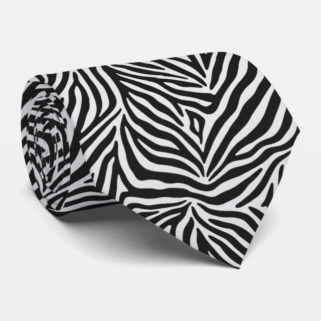 Zebra Print Classic Black & White Slips (Rullad)