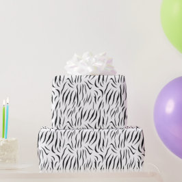 Zebra Print Presentpapper