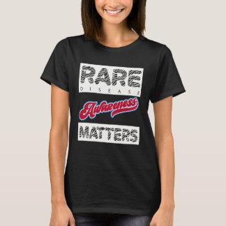 Zebra Print Rare Disease Awareness Matters Tri blo T Shirt