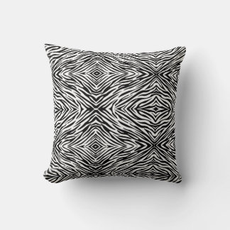 Zebra Print Throw Pillow Kudde