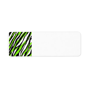 Zebra Rand Returadress Etikett