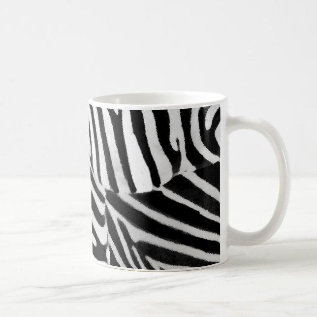 Zebra ränder#3_ kaffemugg (Höger)
