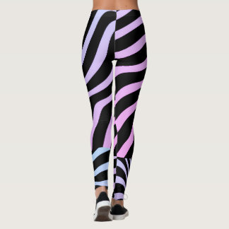Zebra ränder - 3D Zebra Women Leggings
