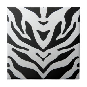 ZEBRA RÄNDER ABSTRAKT KAKELPLATTA