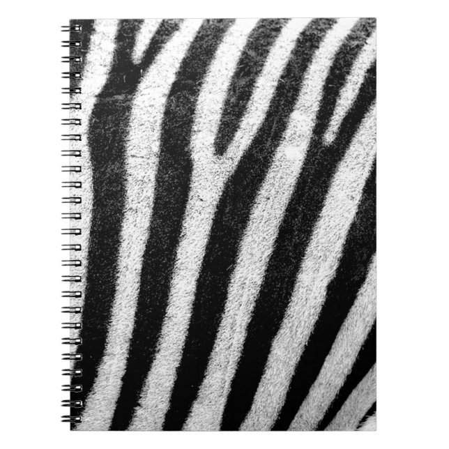 zebra ränder anteckningsbok (Framsidan)