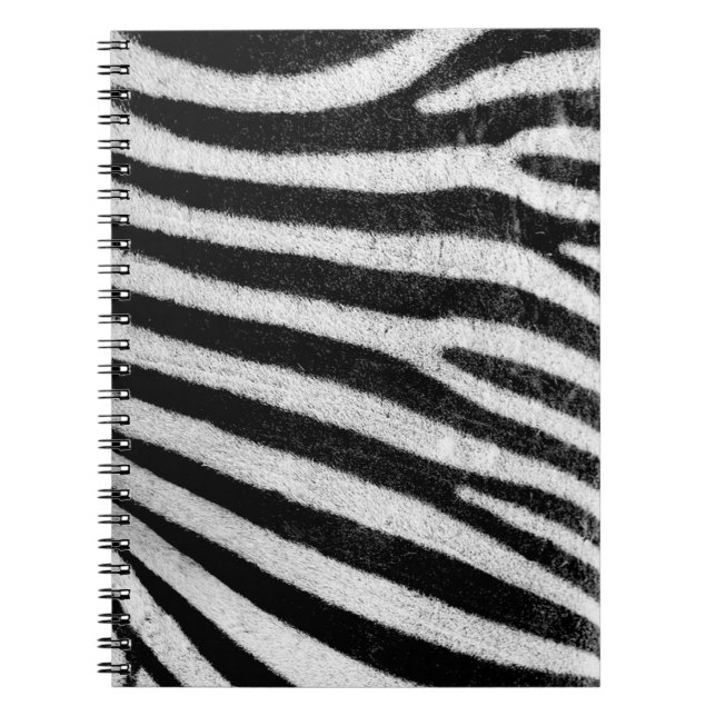 Zebra ränder anteckningsbok (Framsidan)