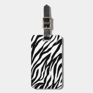 Zebra ränder bagagebricka
